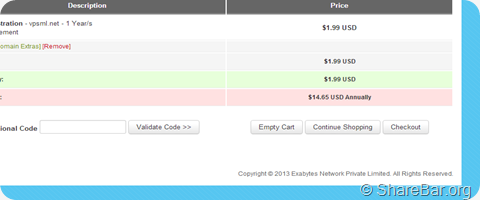 Exabytes 1.99刀注册.NET域名限时限量 4