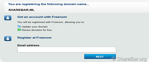 .ML免费域名申请过程 4