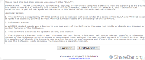 安装 WHMCS 全过程 4