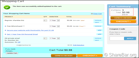 NameCheap 购买流程 5