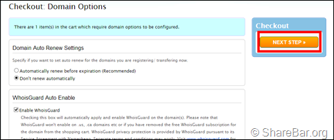 NameCheap 购买流程 7