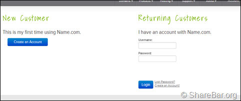 NameCheap转移到Name 5