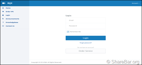 WHMCS Free Themes RIJX