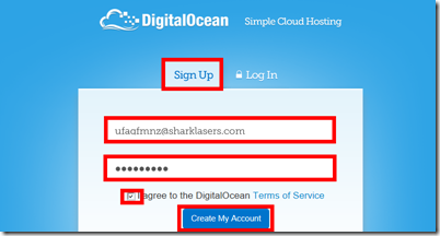 Digitalocean 即时申请的免费VPS