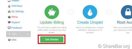 DigitalOcean免费一个月的VPS 2